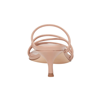Banna Strappy Leather Dress Sandal - Natural Leather | Marc Fisher