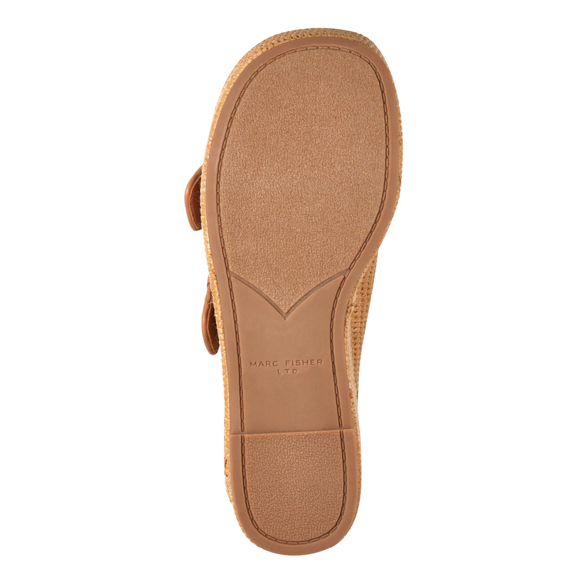 Poppy Platform Slide Sandal - Natural Raffia | Marc Fisher
