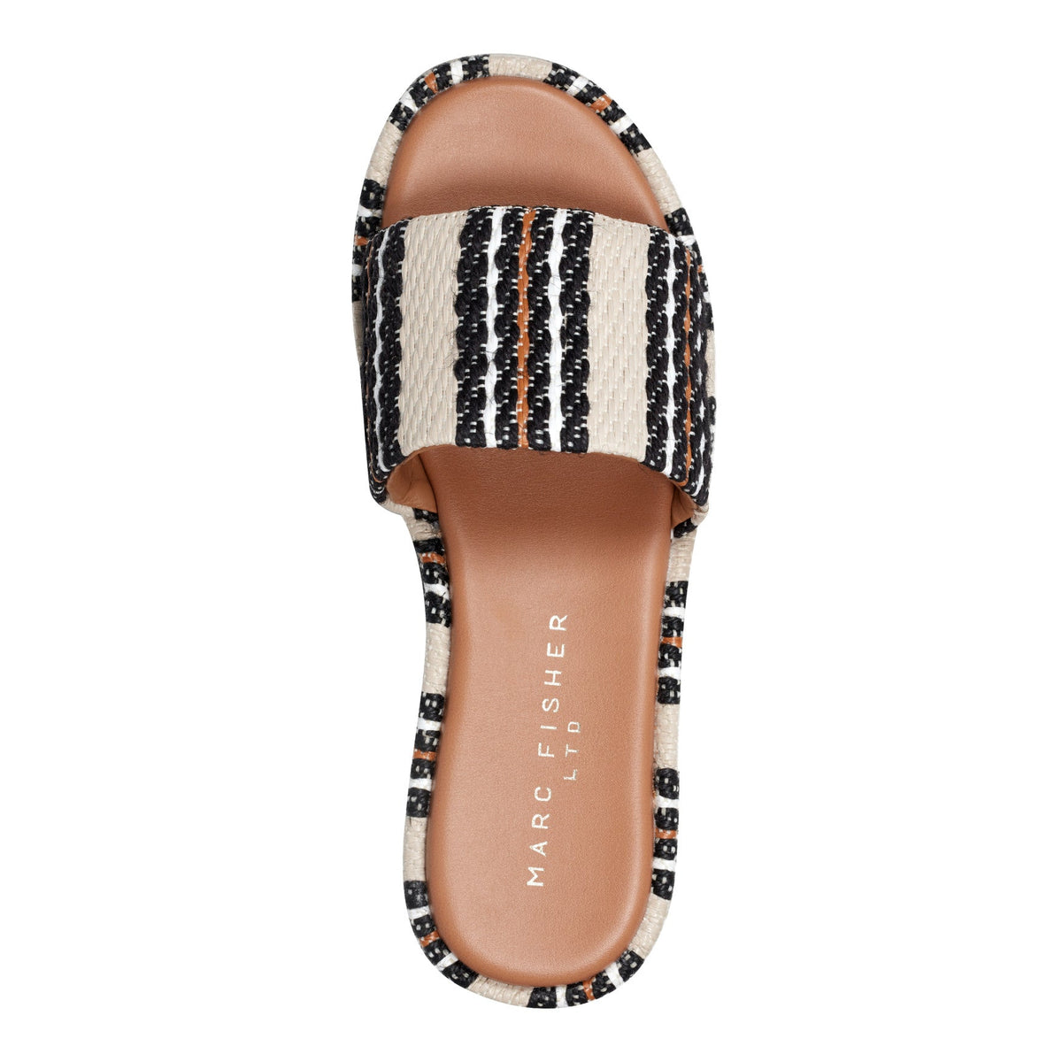 Daylin Flatform Sandal - Multi Stripe | Marc Fisher