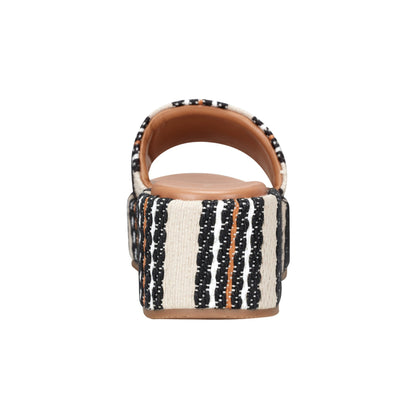 Daylin Flatform Sandal - Multi Stripe | Marc Fisher