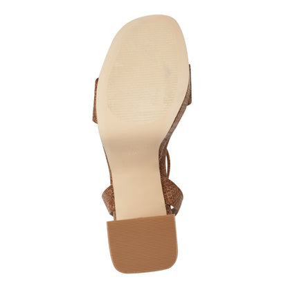 Sadel Platform Sandal - Cognac | Marc Fisher