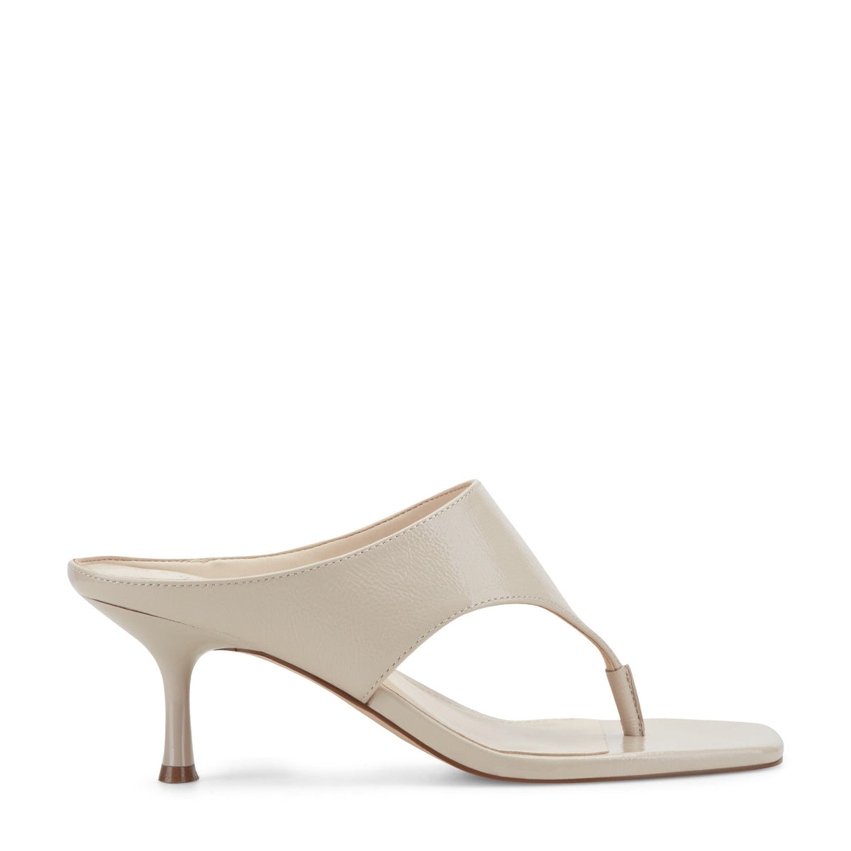 Adia Leather Thong Sandal - Ivory Leather | Marc Fisher