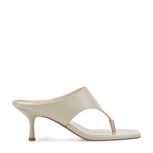 Adia Leather Thong Sandal - Ivory Leather | Marc Fisher