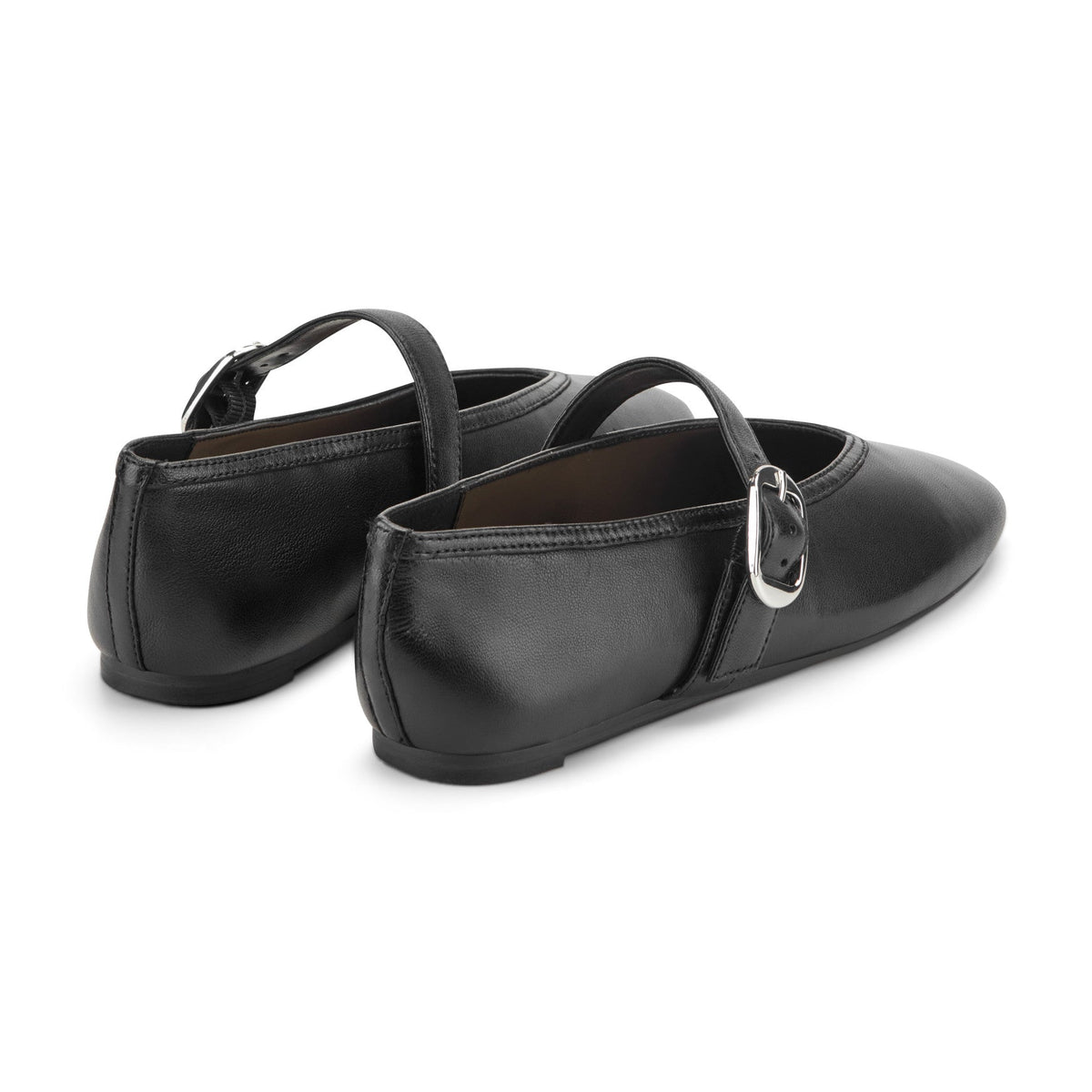 Godea Mary Jane Ballet Flat - Black Leather | Marc Fisher