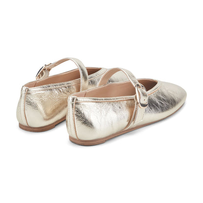 Godea Mary Jane Ballet Flat - Platino Leather | Marc Fisher