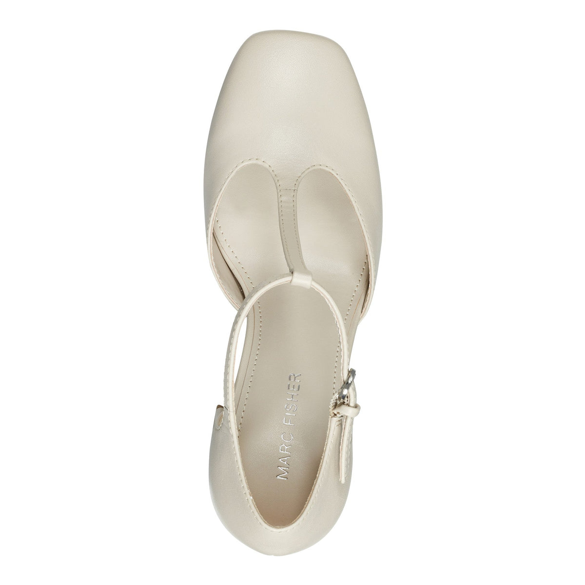 Cyrene T-Strap Pump - Chic Cream | Marc Fisher