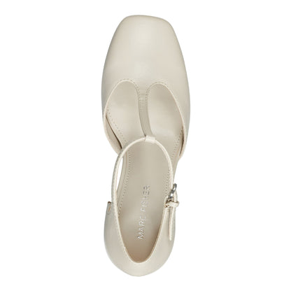 Cyrene T-Strap Pump - Chic Cream | Marc Fisher