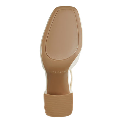 Cyrene T-Strap Pump - Chic Cream | Marc Fisher