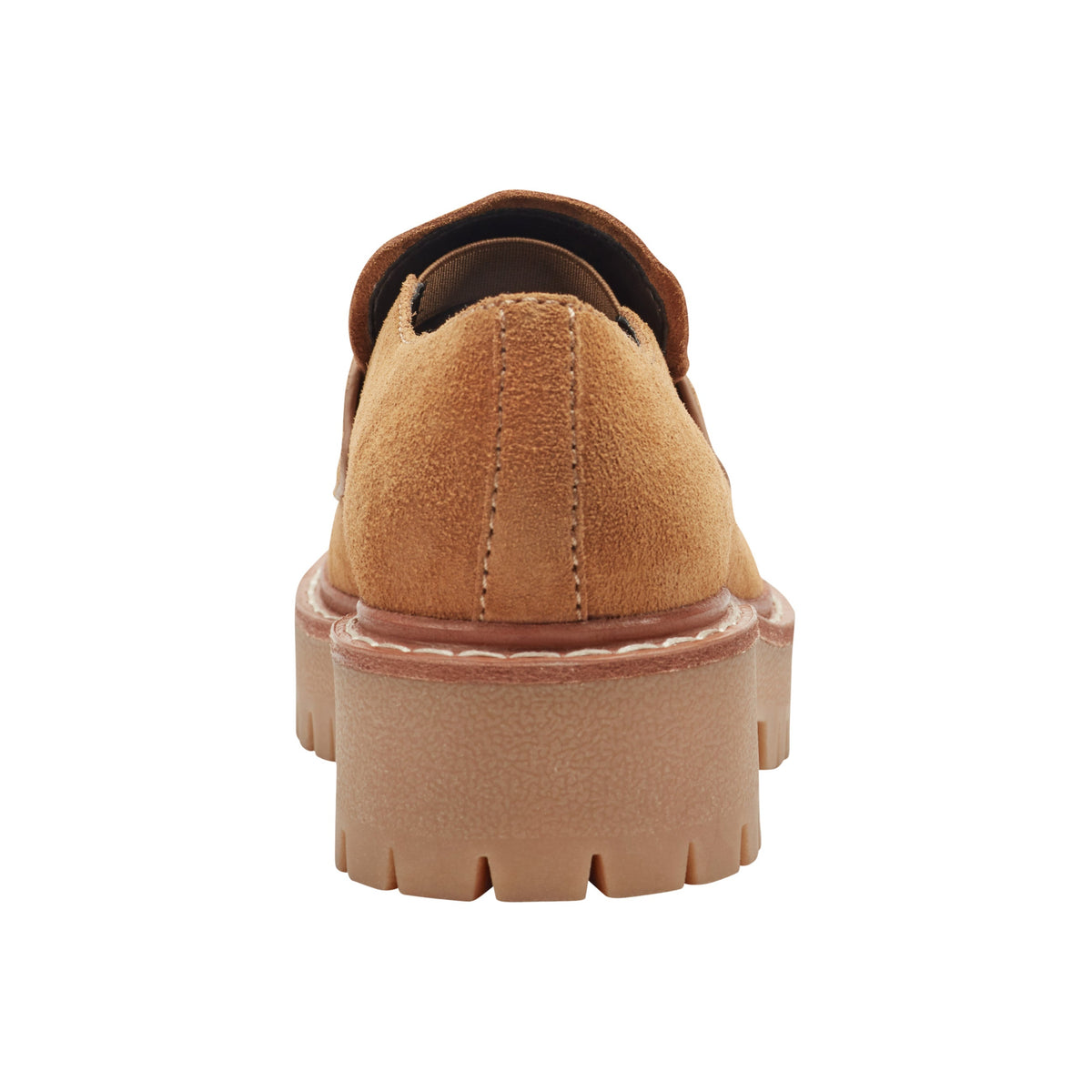 Norton Lug Sole Leather Loafer - Natural Suede | Marc Fisher