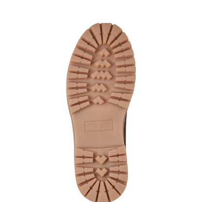 Nerida Lug Sole Leather Loafer - Brown Suede | Marc Fisher