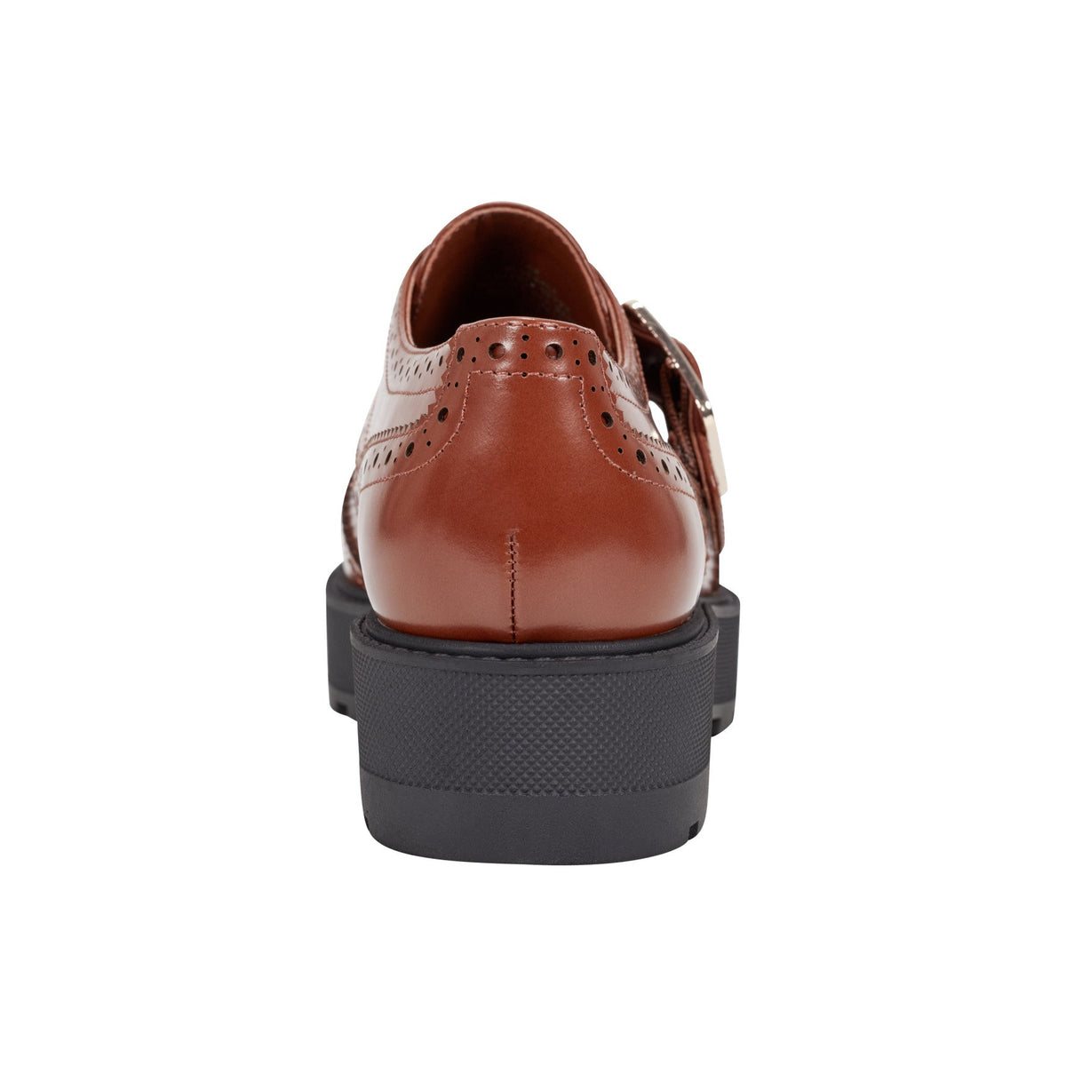 Remona Leather Monk Strap Loafer - Brown Leather | Marc Fisher
