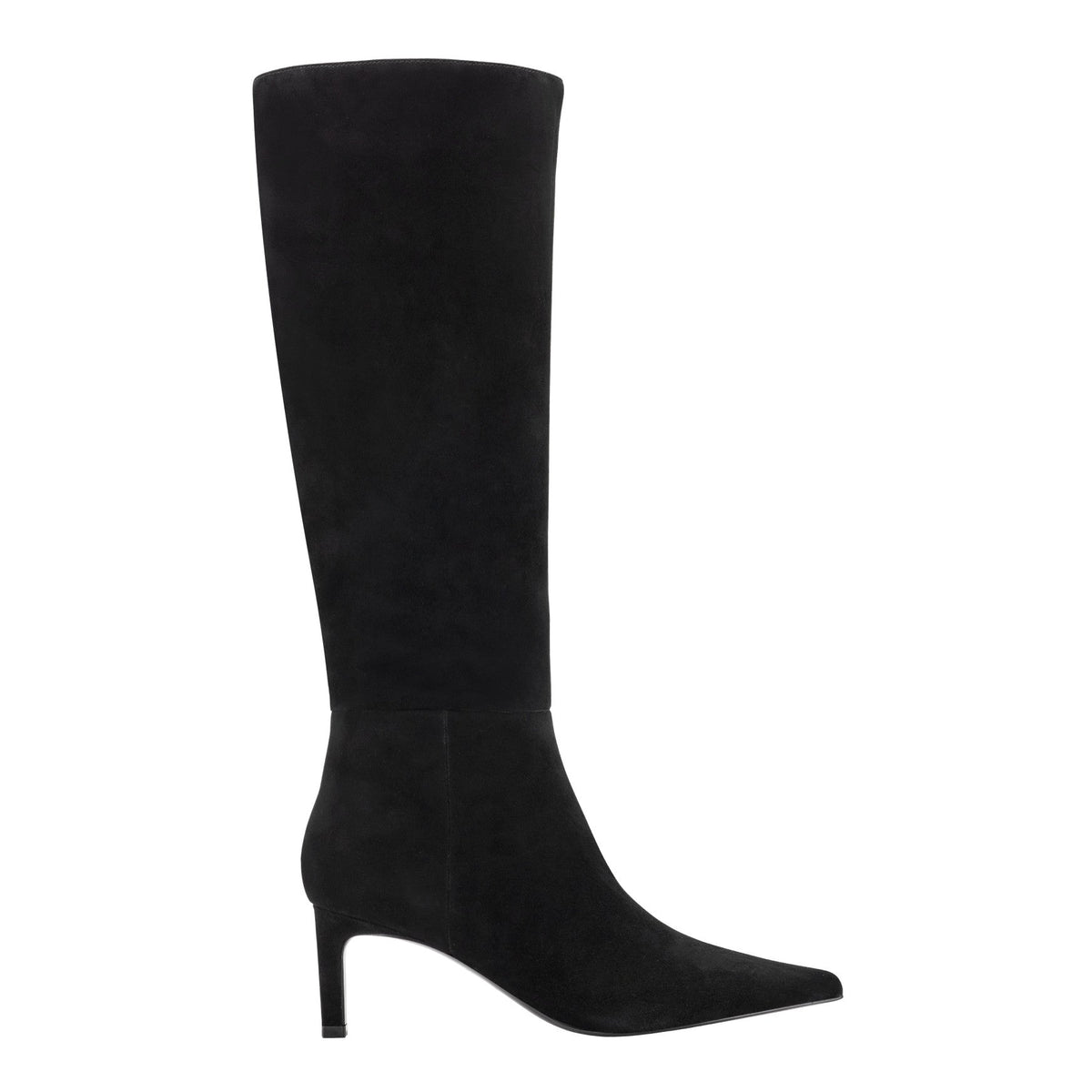 Eva Leather Boot - Black Suede | Marc Fisher