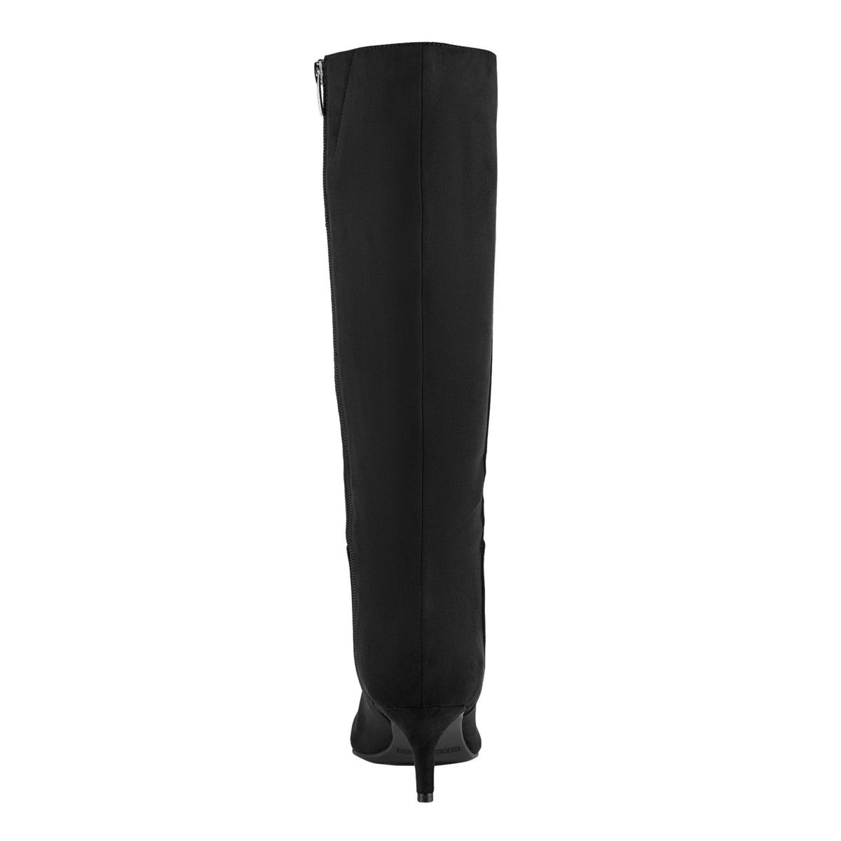 Glint Wide Calf Kitten Heel Boot - Black | Marc Fisher