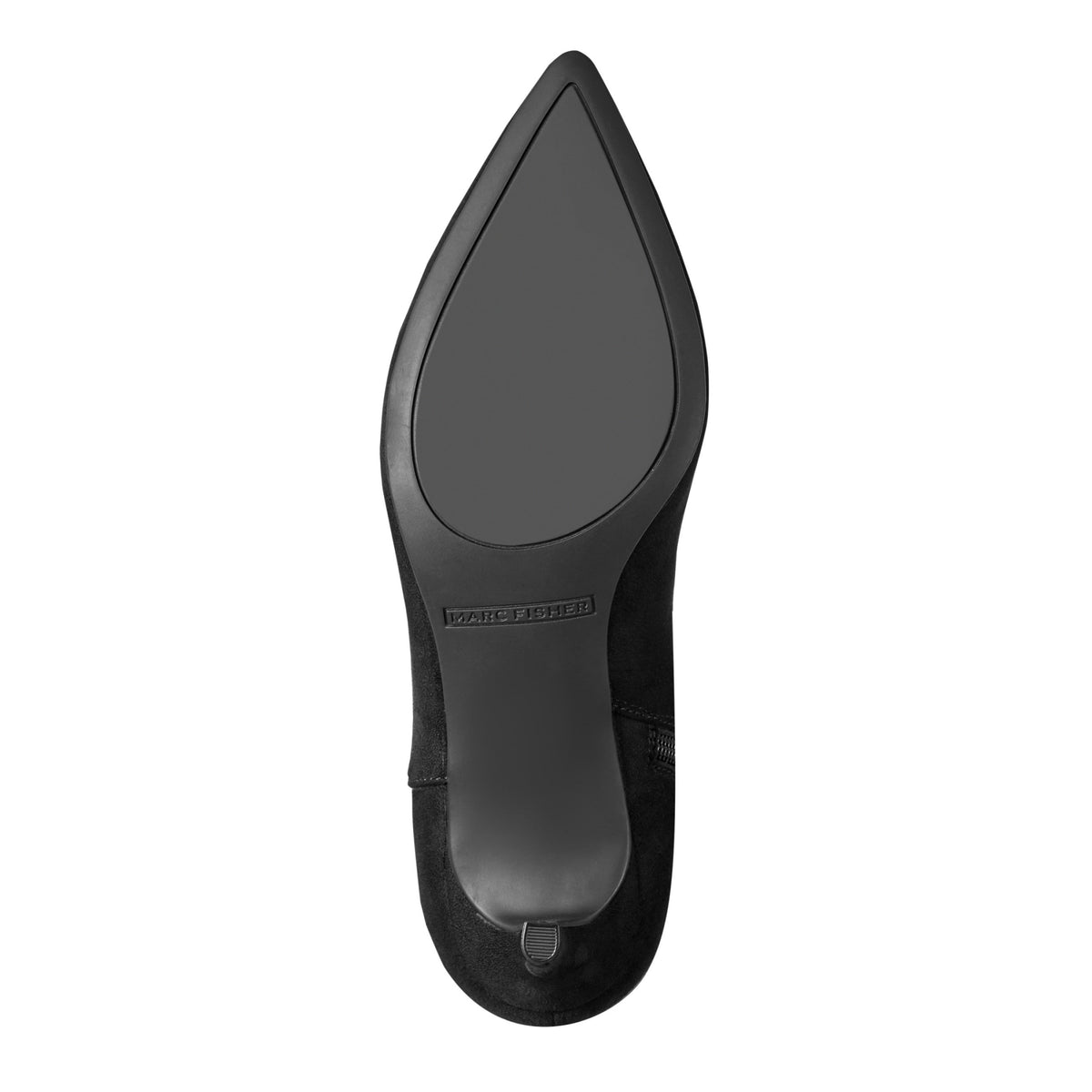 Glint Wide Calf Kitten Heel Boot - Black | Marc Fisher