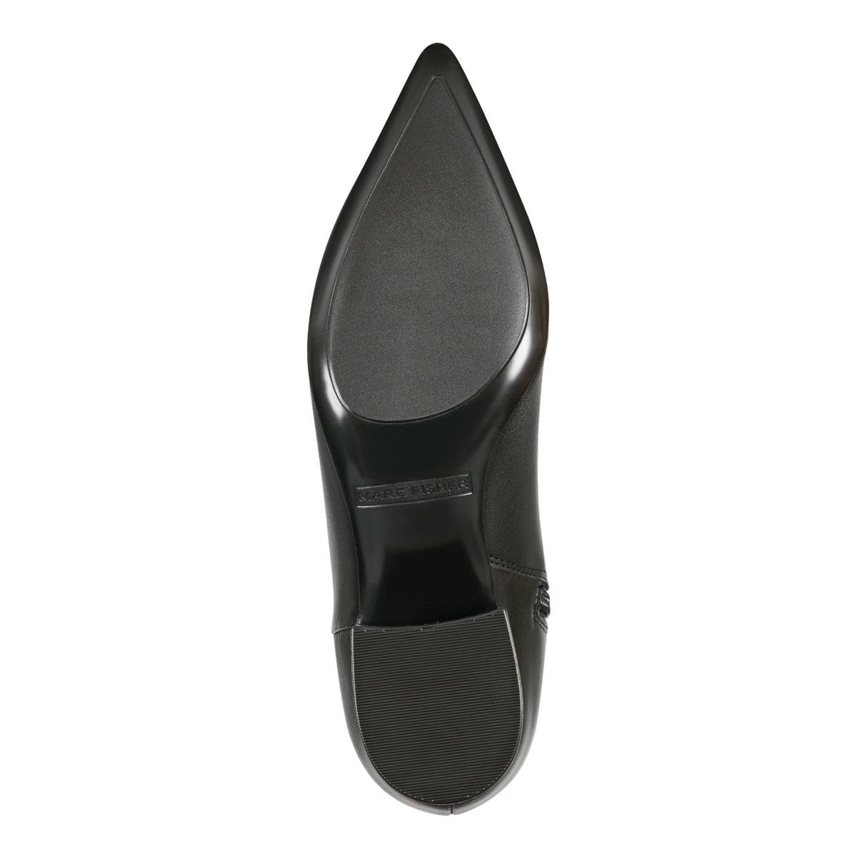 Gradia Wide Calf Block Heel Boot - Black | Marc Fisher