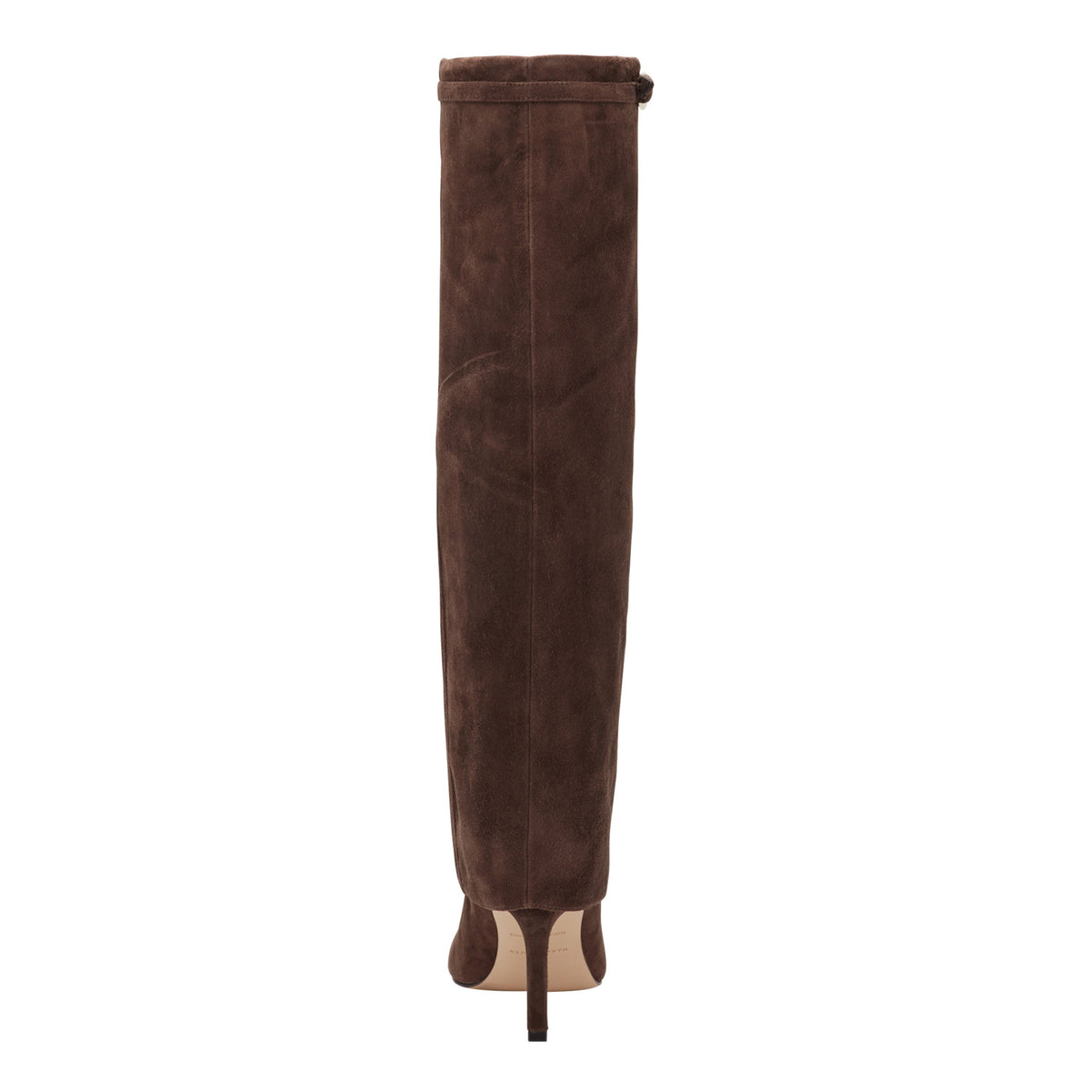 Naples Leather Boot - Dark Brown Suede | Marc Fisher