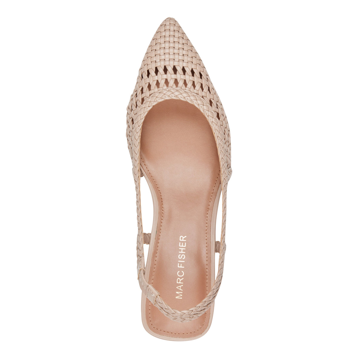Latiya Woven Slingback Pump - Natural | Marc Fisher