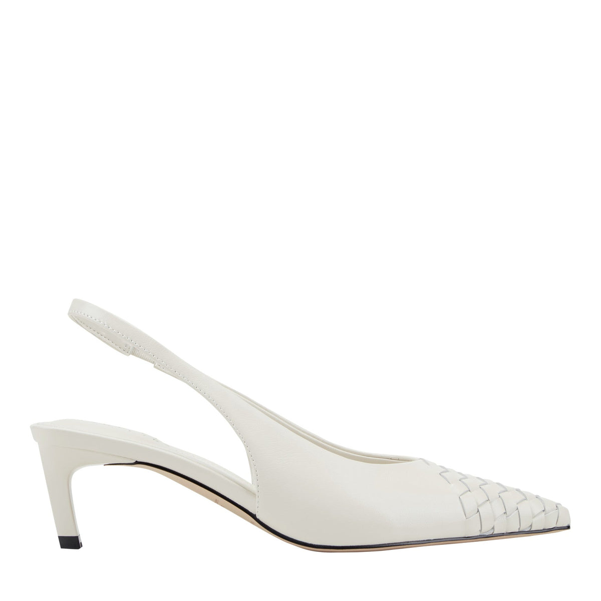 Rilly Leather Slingback Pump - Ivory Leather | Marc Fisher