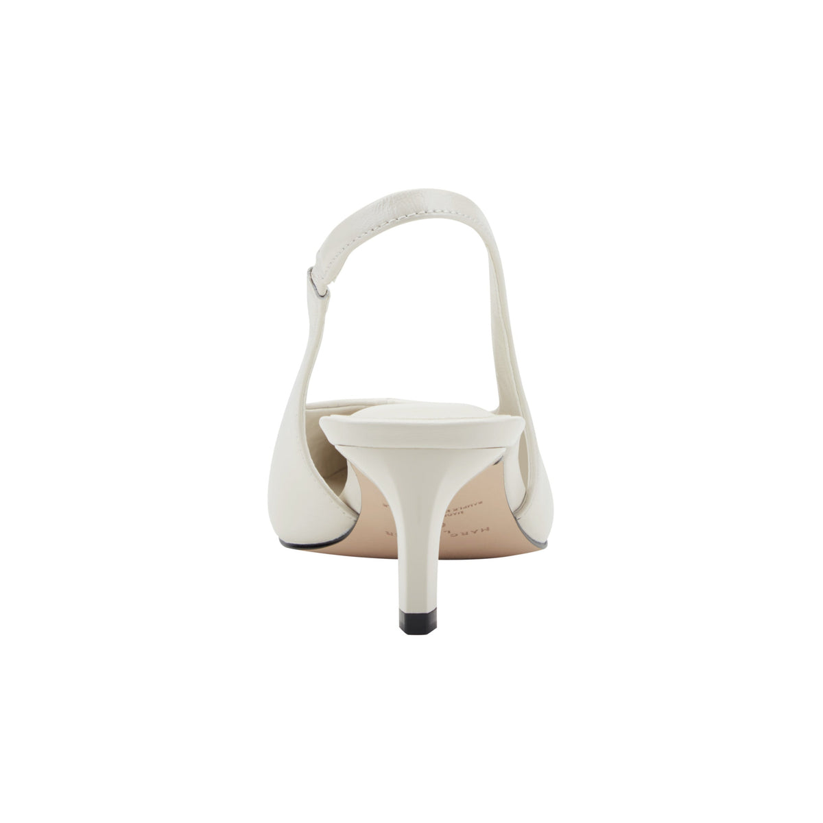 Rilly Leather Slingback Pump - Ivory Leather | Marc Fisher