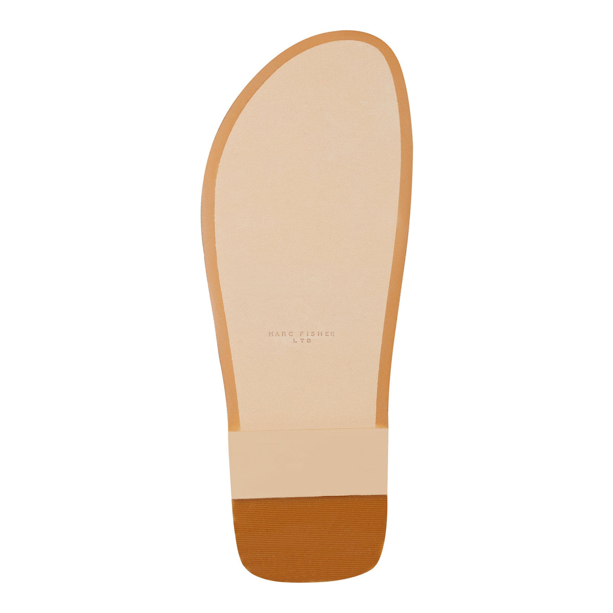 Gerty Strappy Leather Flat Sandal - Gold Leather | Marc Fisher