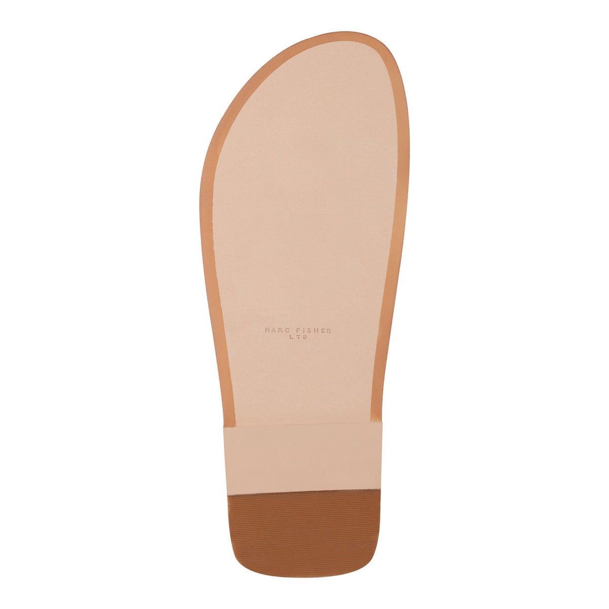 Gerty Strappy Leather Flat Sandal - Chic Cream Leather | Marc Fisher