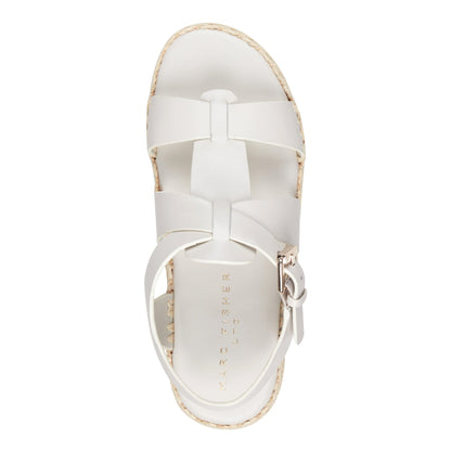 Elissa Espadrille Sandal - Chic Cream Leather | Marc Fisher