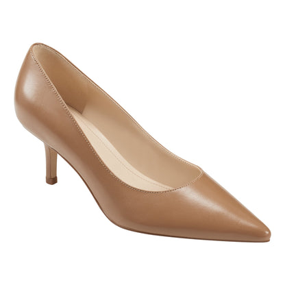 Alola Pump - Medium Natural Leather | Marc Fisher