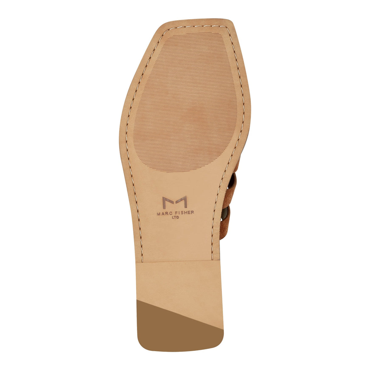 Kimiko Flat Slide Sandal - Natural | Marc Fisher
