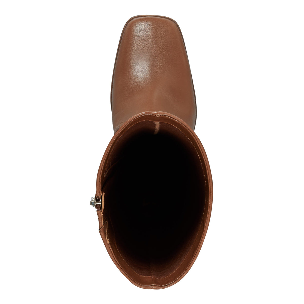Dreeam Block Heeled Leather Boot - Tan Leather | Marc Fisher