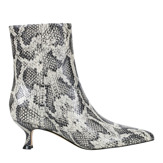 Iggy Dress Leather Bootie - Snake Printed Leather | Marc Fisher