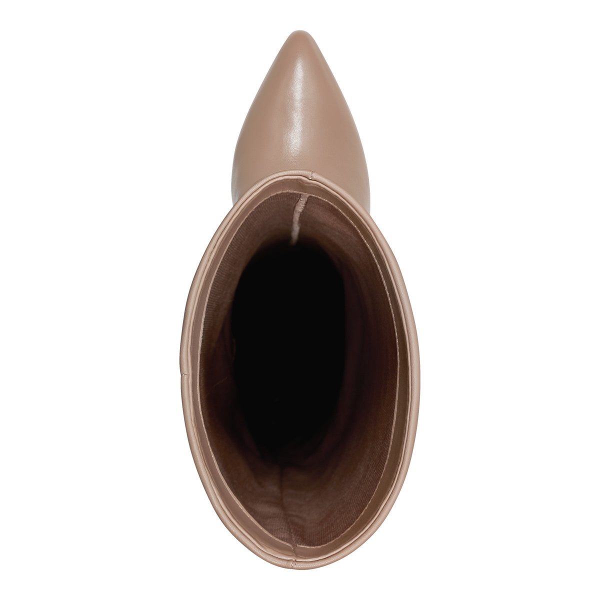 Lalita Foldover Dress Leather Boot - Light Natural Leather | Marc Fisher