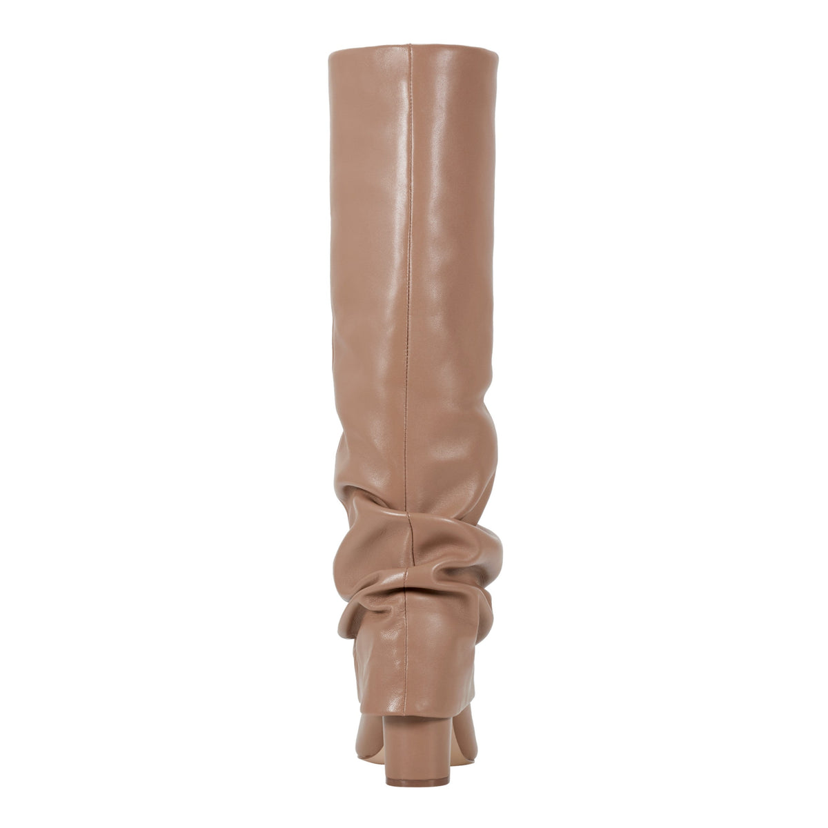 Lalita Foldover Dress Leather Boot - Light Natural Leather | Marc Fisher