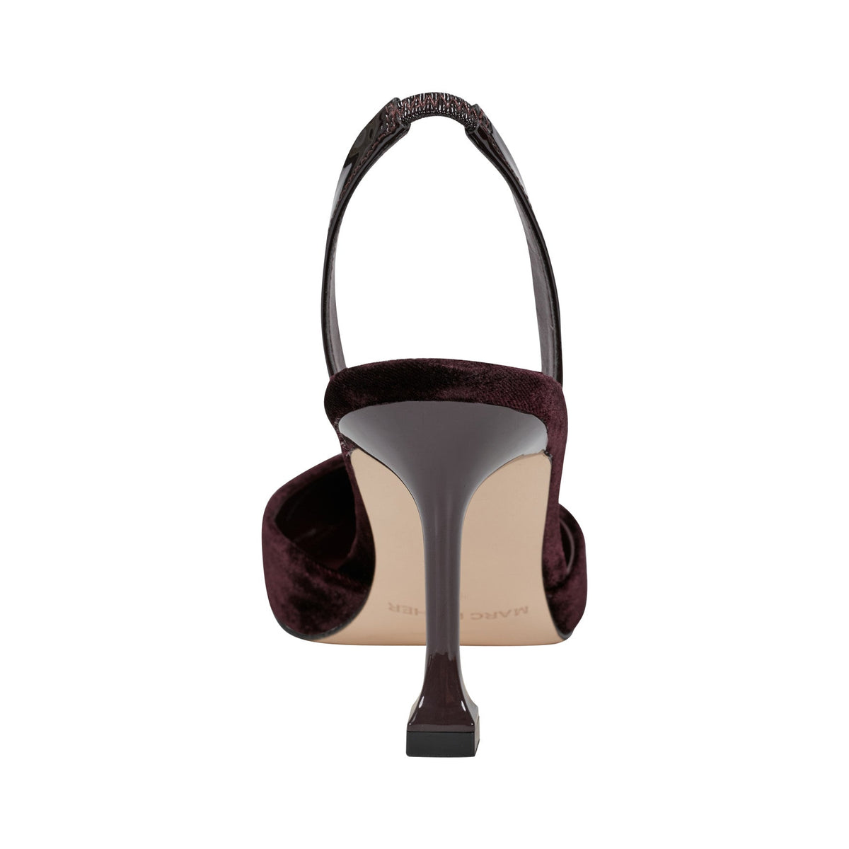 Hadya Slingback Pump - Dark Red Velvet | Marc Fisher