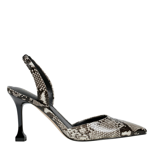 Hadya Slingback Pump - Snake Print | Marc Fisher