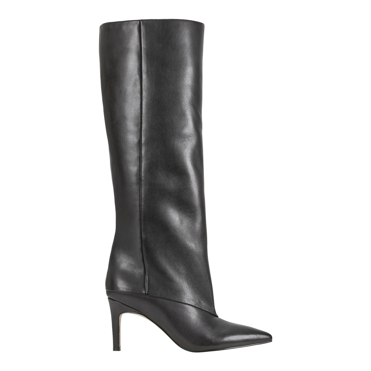 Gentle Dress Leather Boot - Black Leather | Marc Fisher