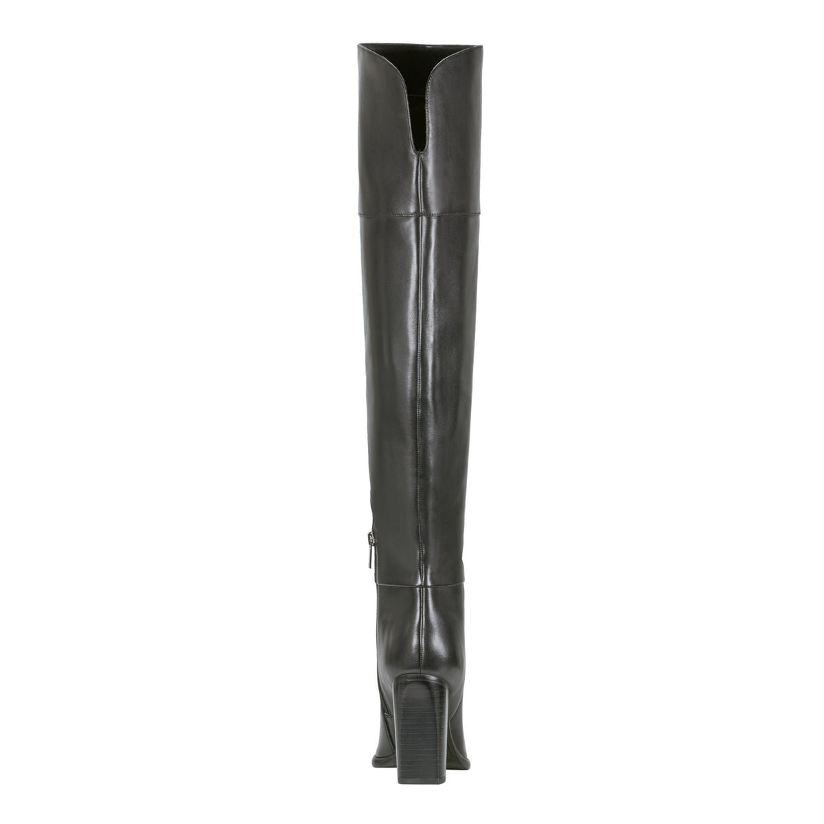 Lasli Over the Knee Leather Boot - Black Leather | Marc Fisher
