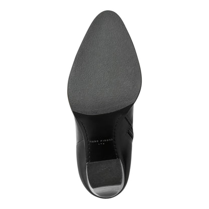 Lasli Over the Knee Leather Boot - Black Leather | Marc Fisher