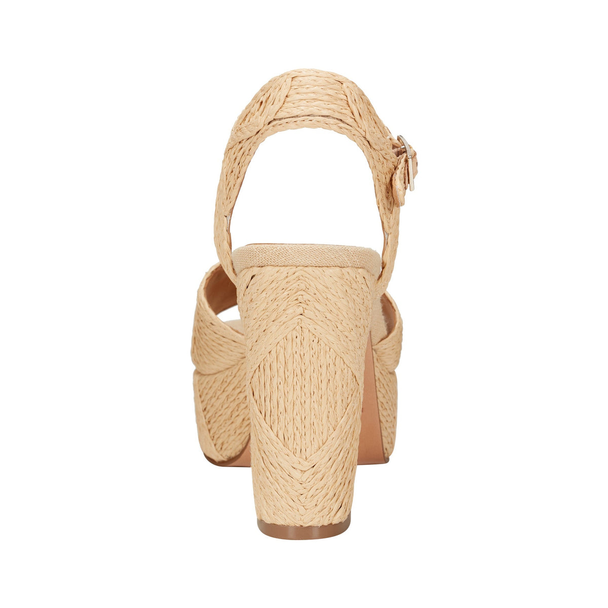 Calyn Platform Sandal - Natural Raffia | Marc Fisher