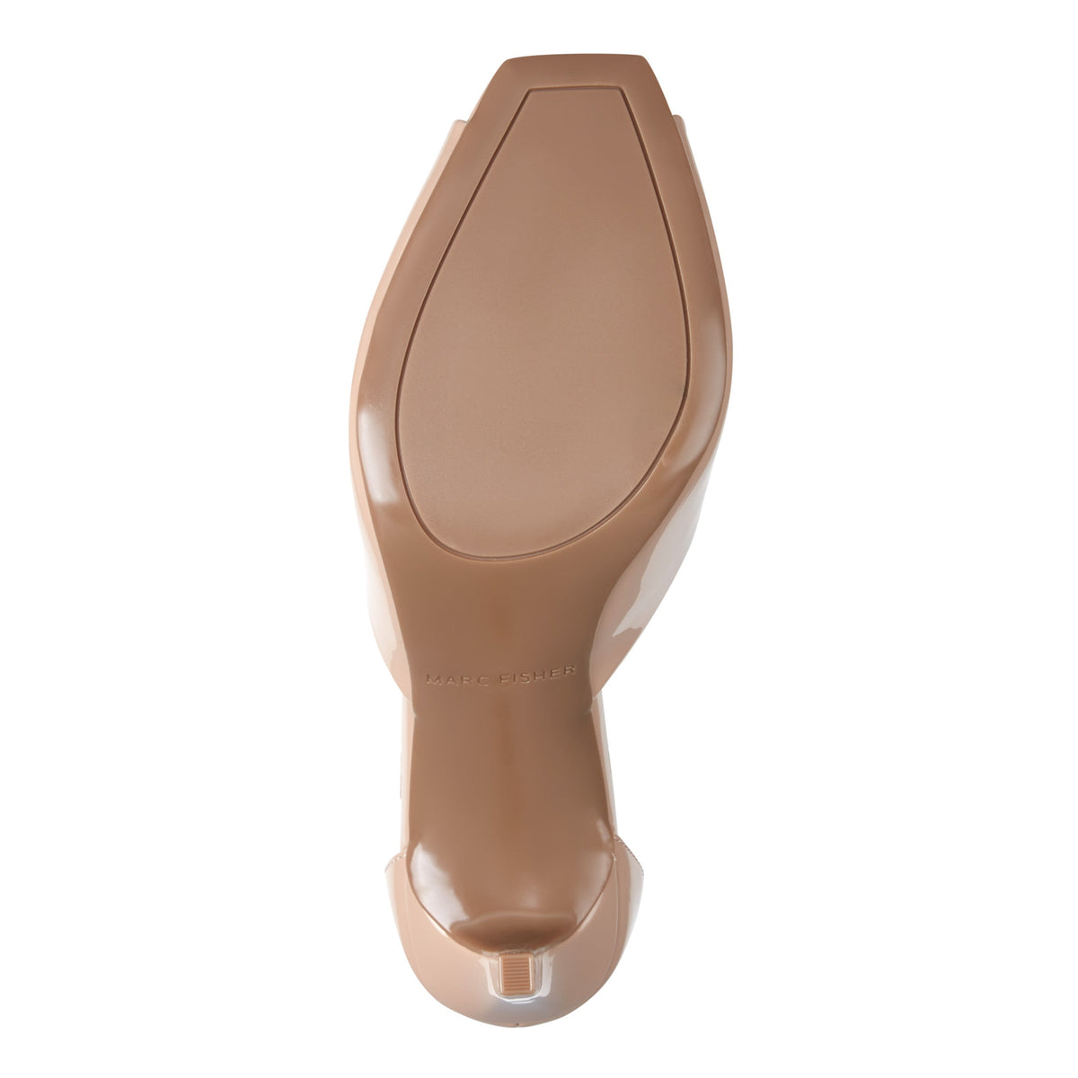 Veni Peep Toe Pump - Natural Patent | Marc Fisher