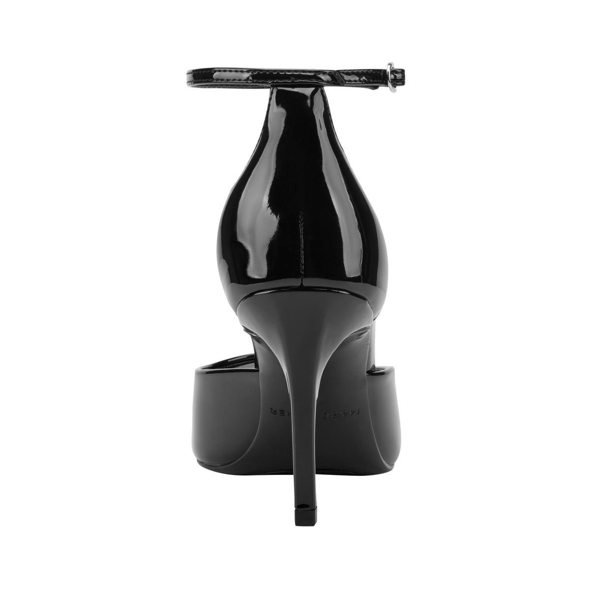 Veni Peep Toe Pump - Black Patent | Marc Fisher