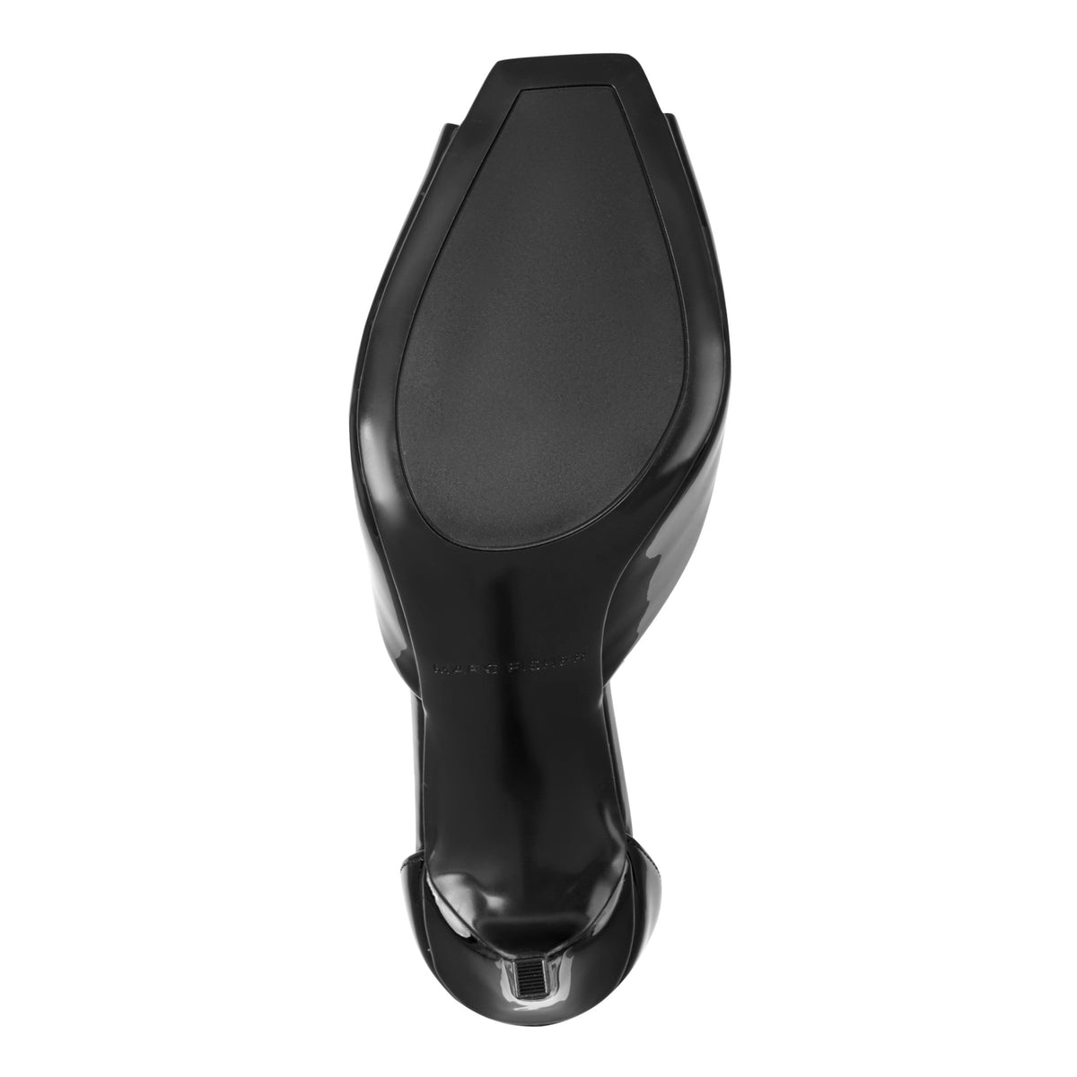 Veni Peep Toe Pump - Black Patent | Marc Fisher