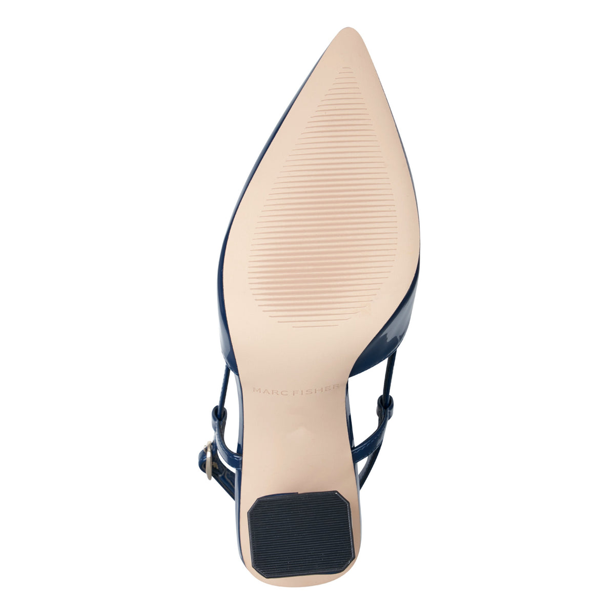 Dian Slingback Pump - Blue Patent | Marc Fisher