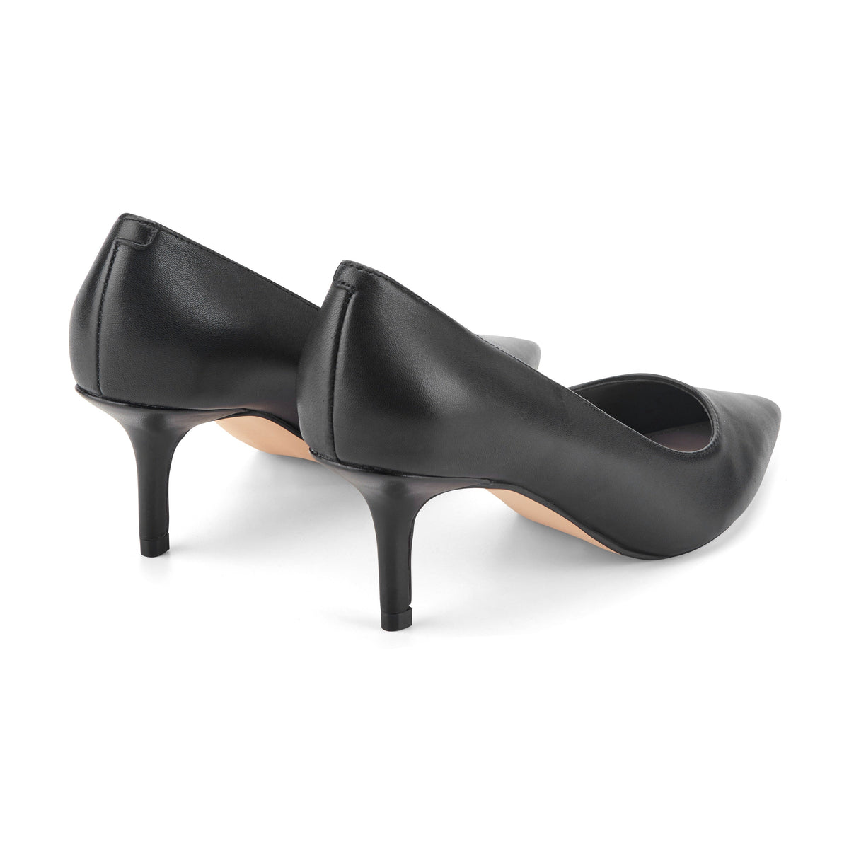 Alola Pump - Black Leather | Marc Fisher