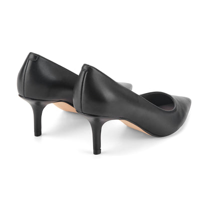 Alola Pump - Black Leather | Marc Fisher