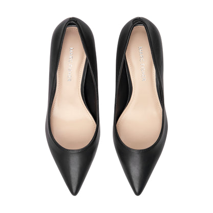 Alola Pump - Black Leather | Marc Fisher
