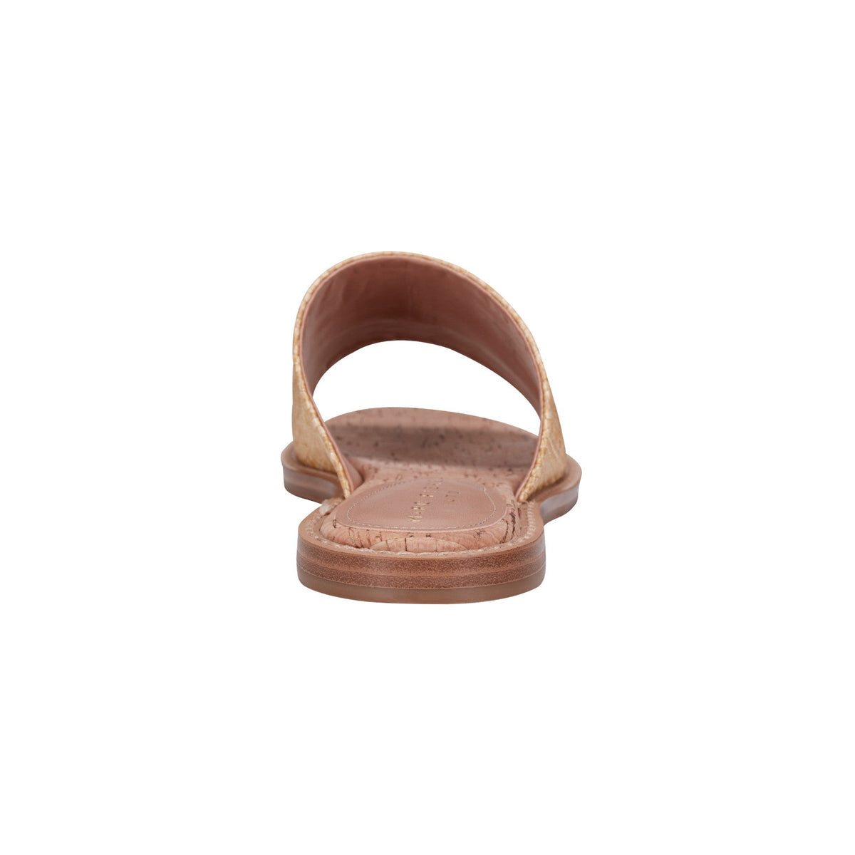 Grayce Flat Slide Sandal - Natural Raffia | Marc Fisher