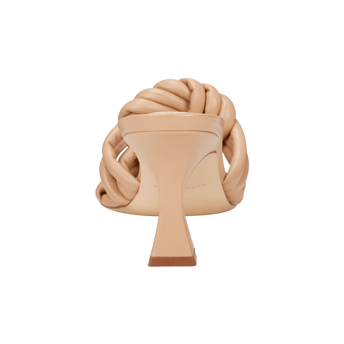 Dru Knotted Leather Slide Sandal - Natural Leather | Marc Fisher