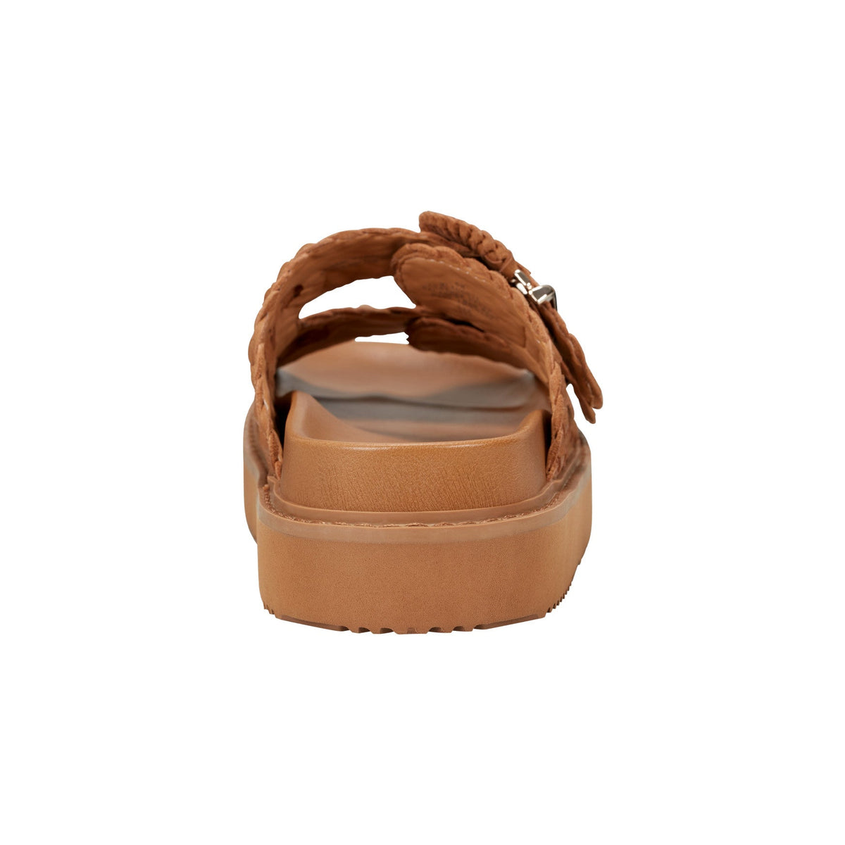 Auggie Woven Leather Footbed Sandal - Natural Leather | Marc Fisher