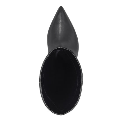 Quinnie Dress Leather Boot - Black Leather | Marc Fisher