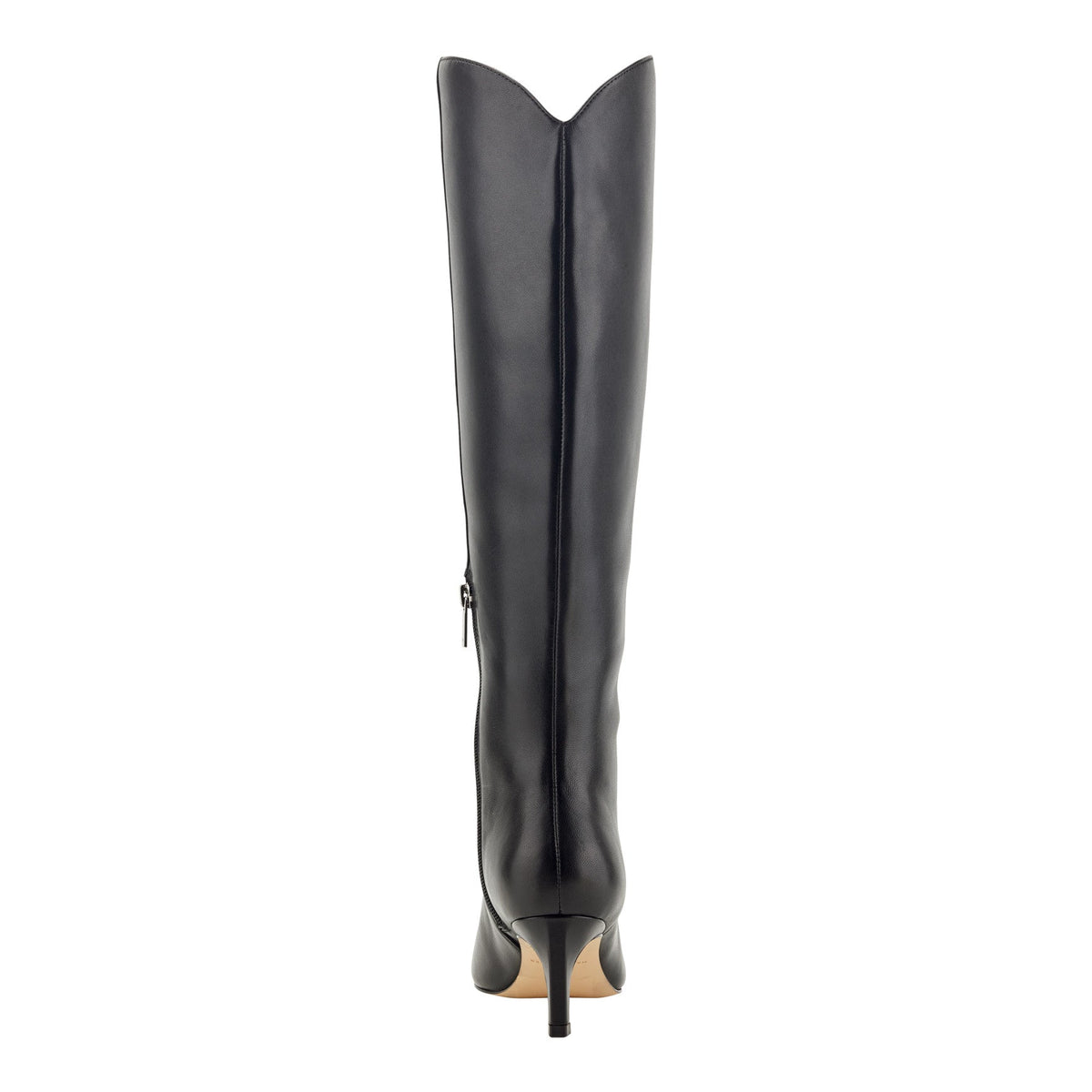 Quinnie Dress Leather Boot - Black Leather | Marc Fisher
